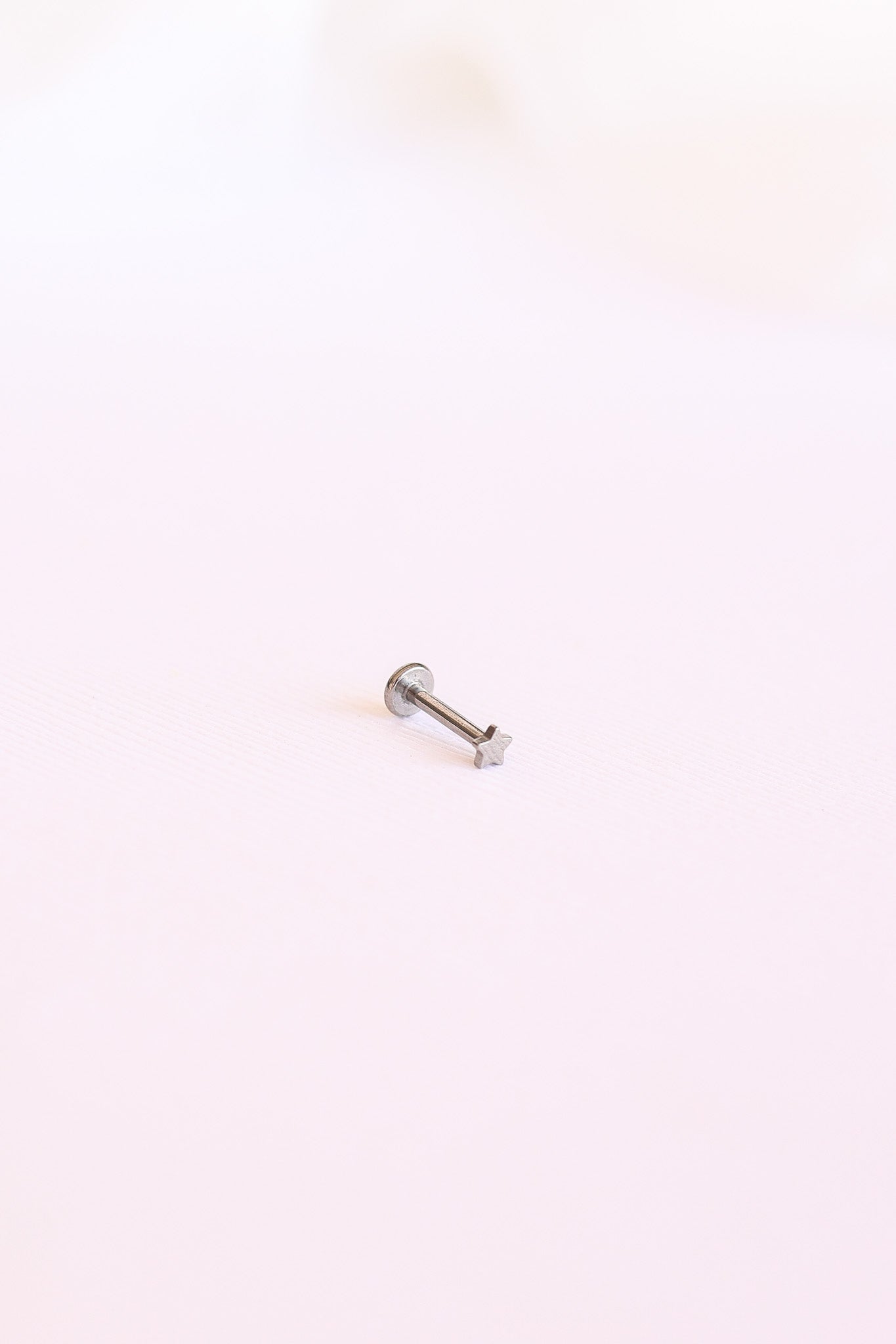 Mini Star Flat Back Stud Earring