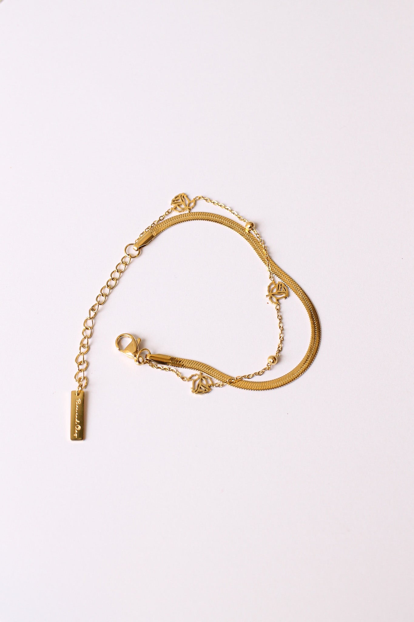 Anne Double Chain Bracelet