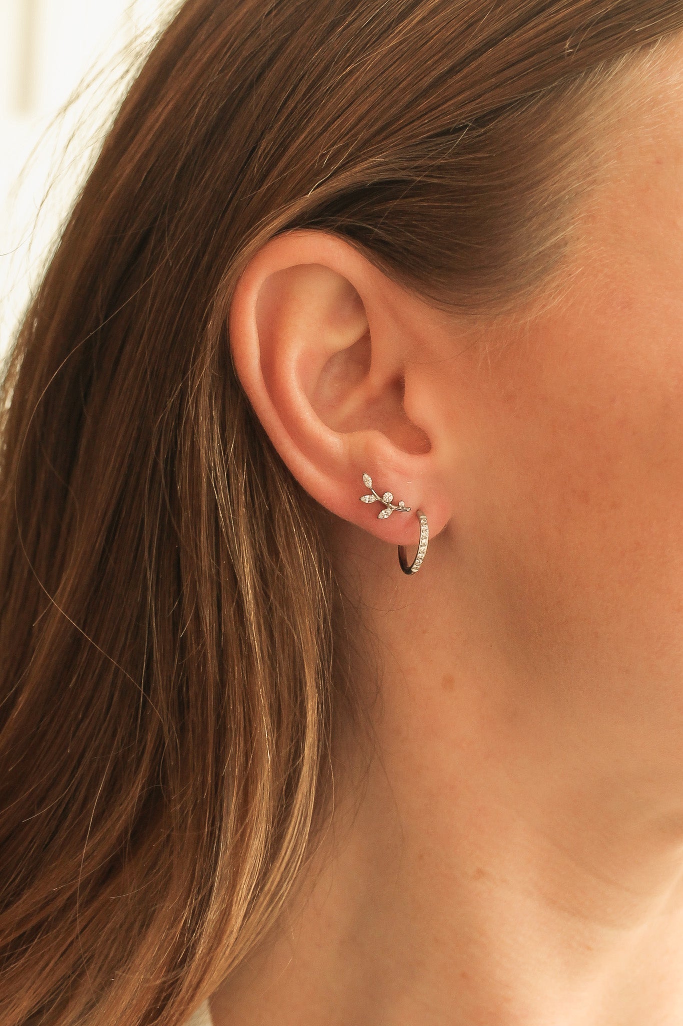 Eden Flat Back Stud Earring
