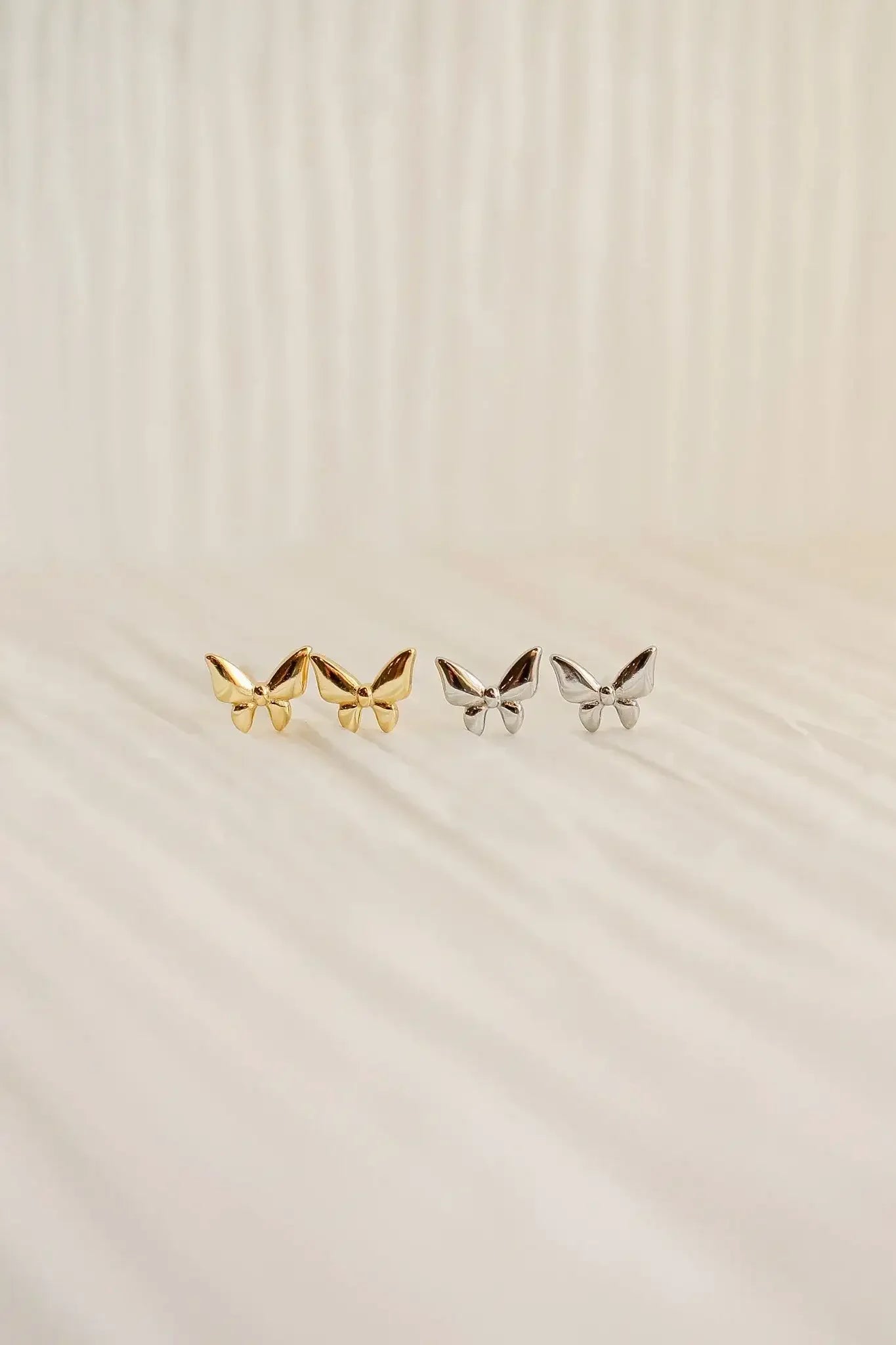 Tiny Butterfly Stud