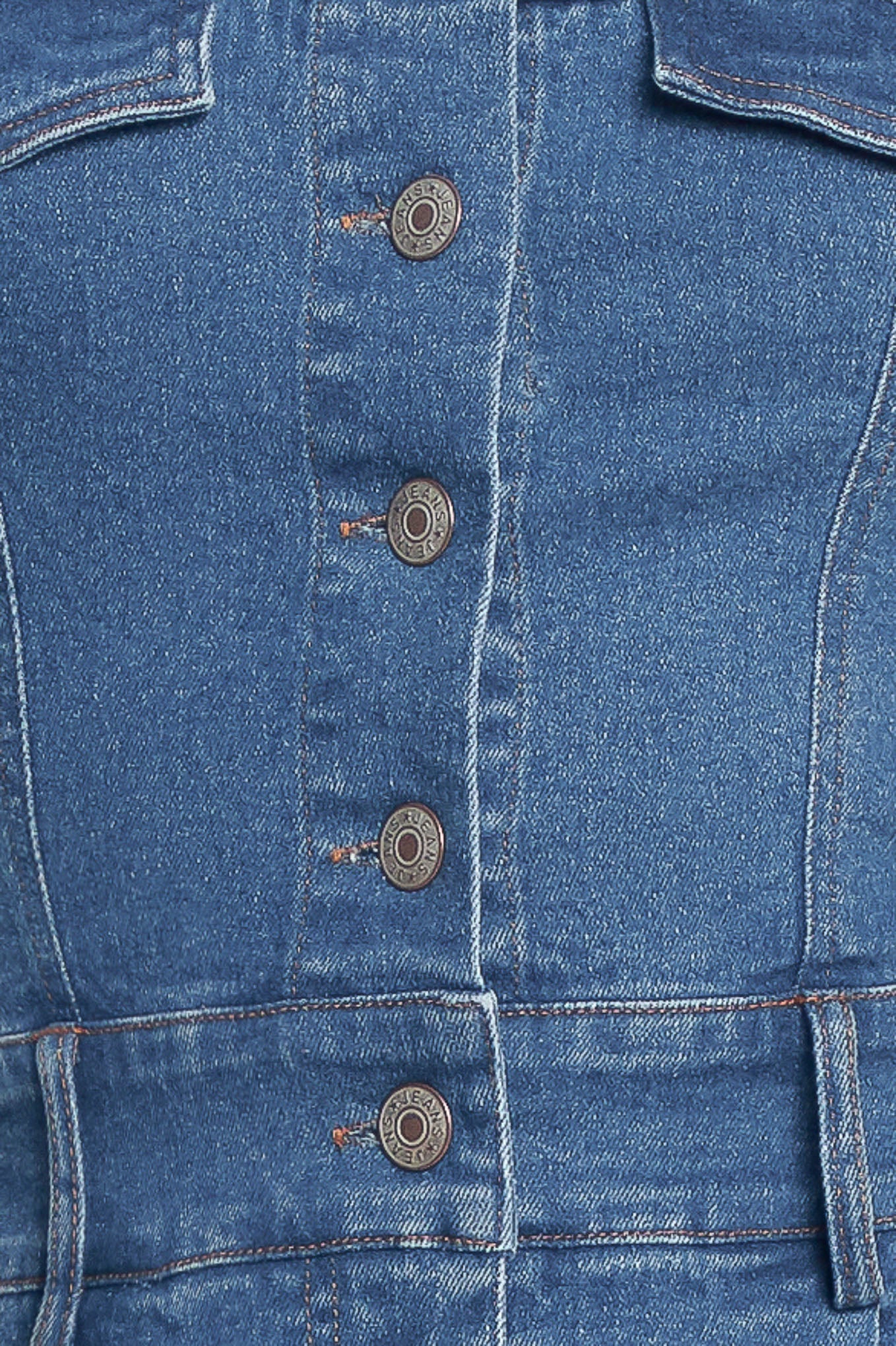 WEEKEND CRUSH DENIM ROMPER