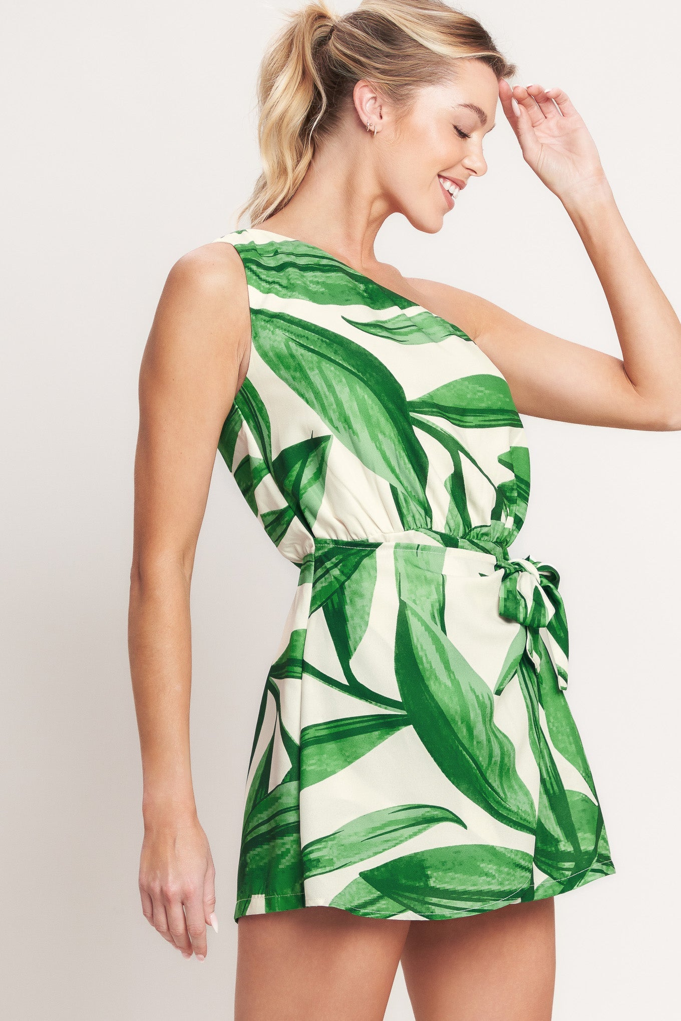 LEAFY LOVE STORY SKORT ROMPER