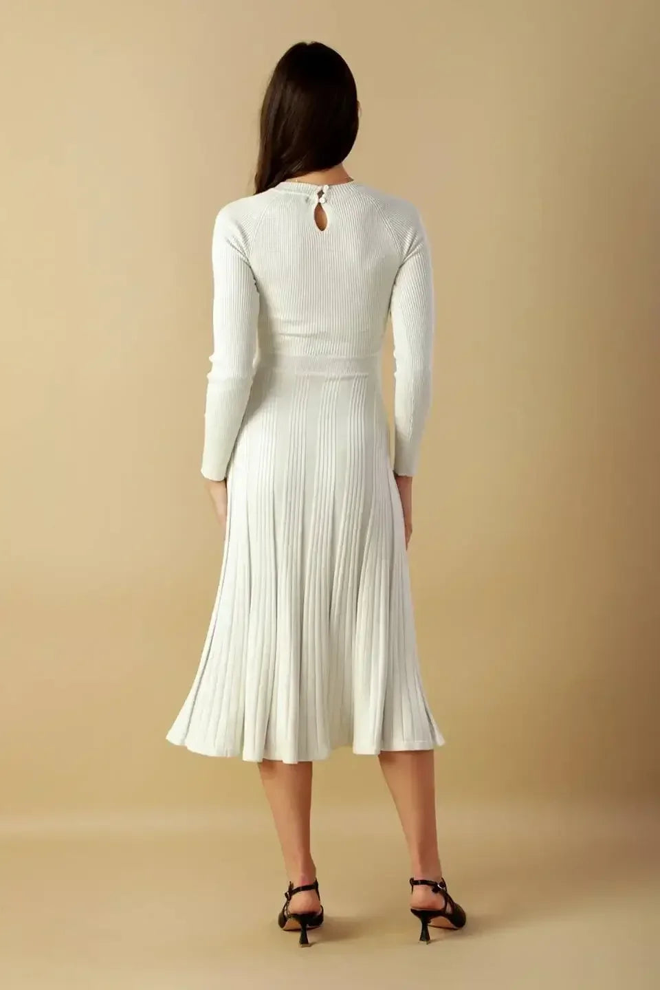 HIGH STANDARDS SWEATER MIDI DRESS - FINAL SALE