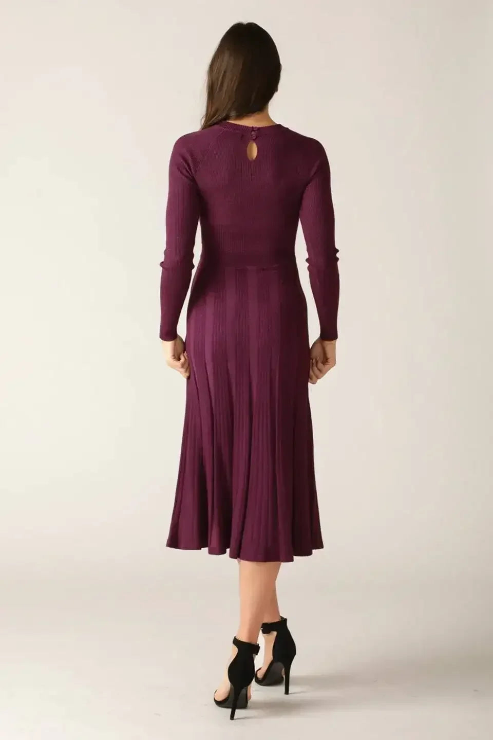 HIGH STANDARDS SWEATER MIDI DRESS - FINAL SALE