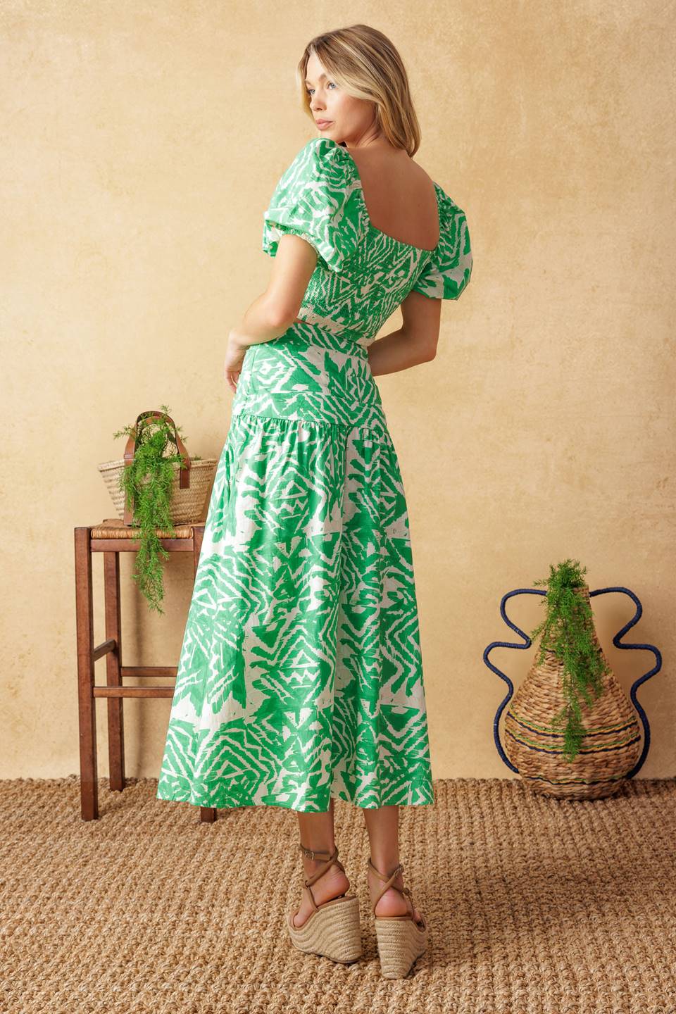 DESTINED FOR MORE - CROP TOP & SKIRT SET