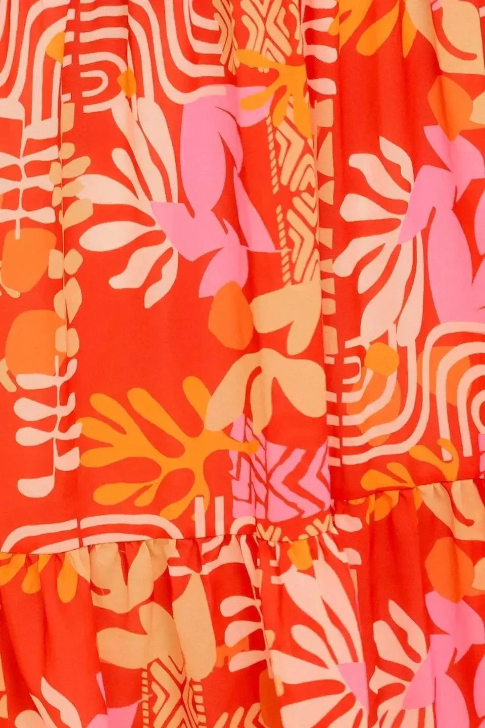 SUNBEAMS TOP & SKIRT SET - RED