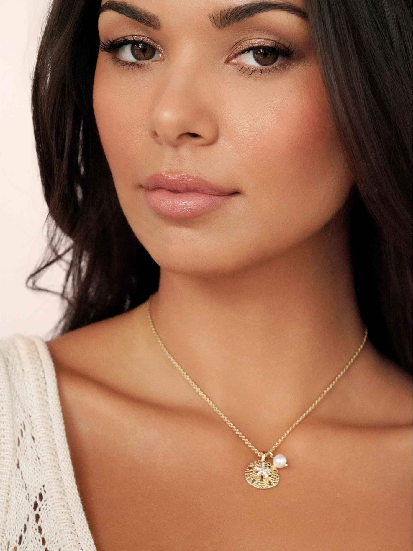 Sand Dollar Charm Necklace