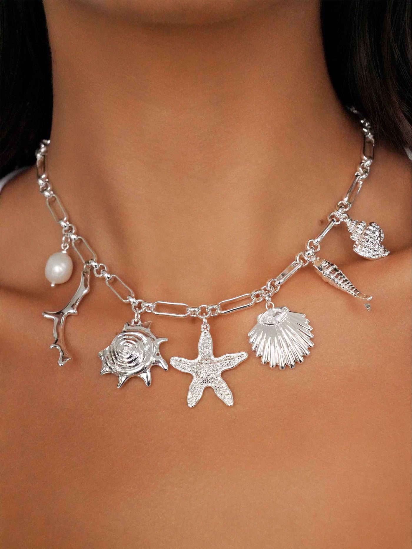 Oceanic Dreams Charm Necklace
