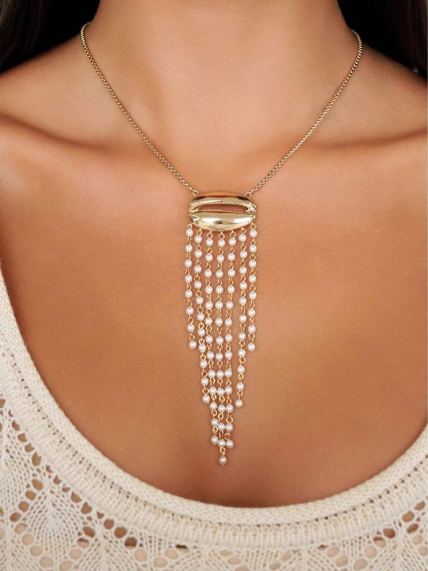 Mykonos Shell Necklace