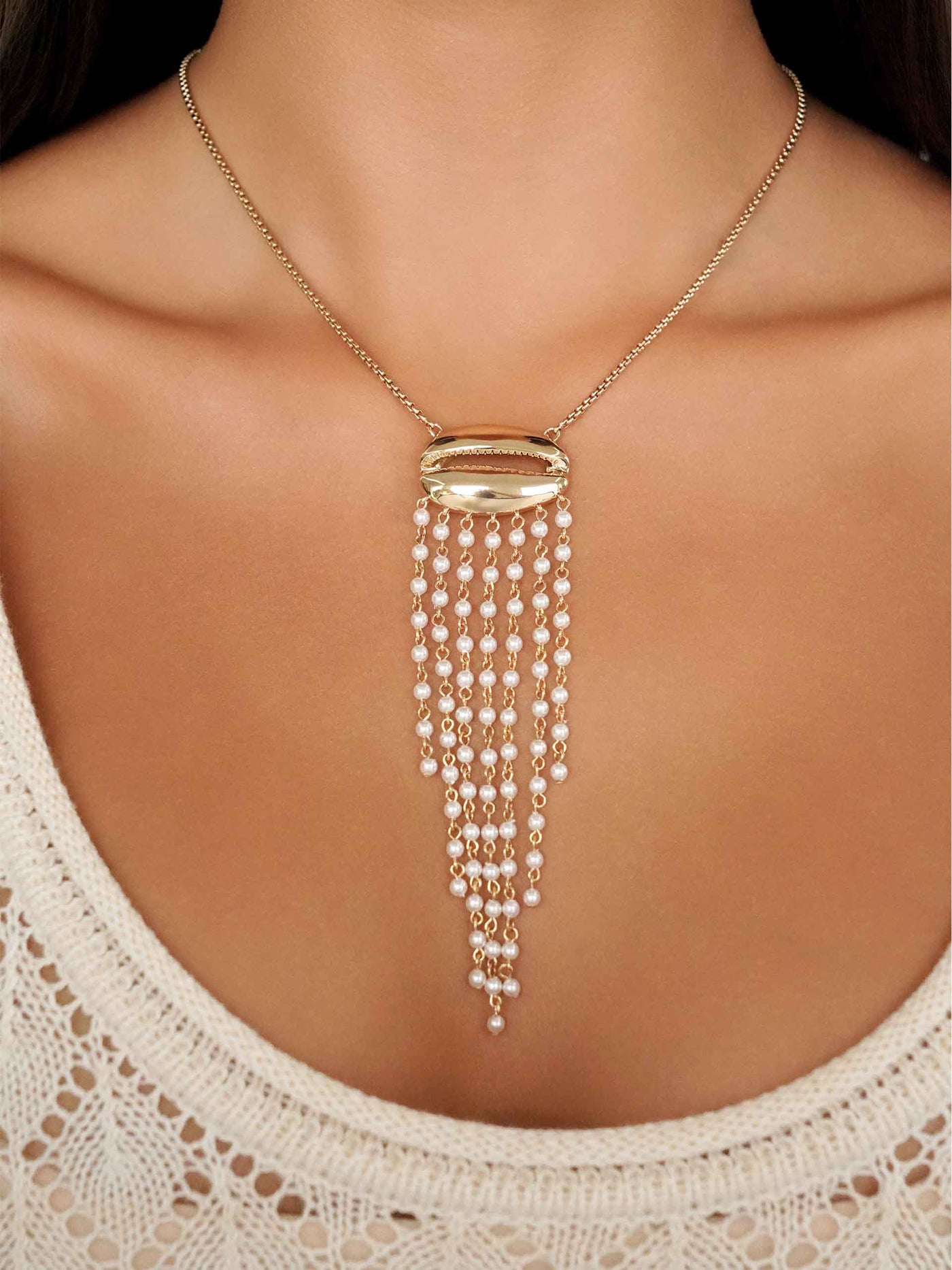 Mykonos Shell Necklace