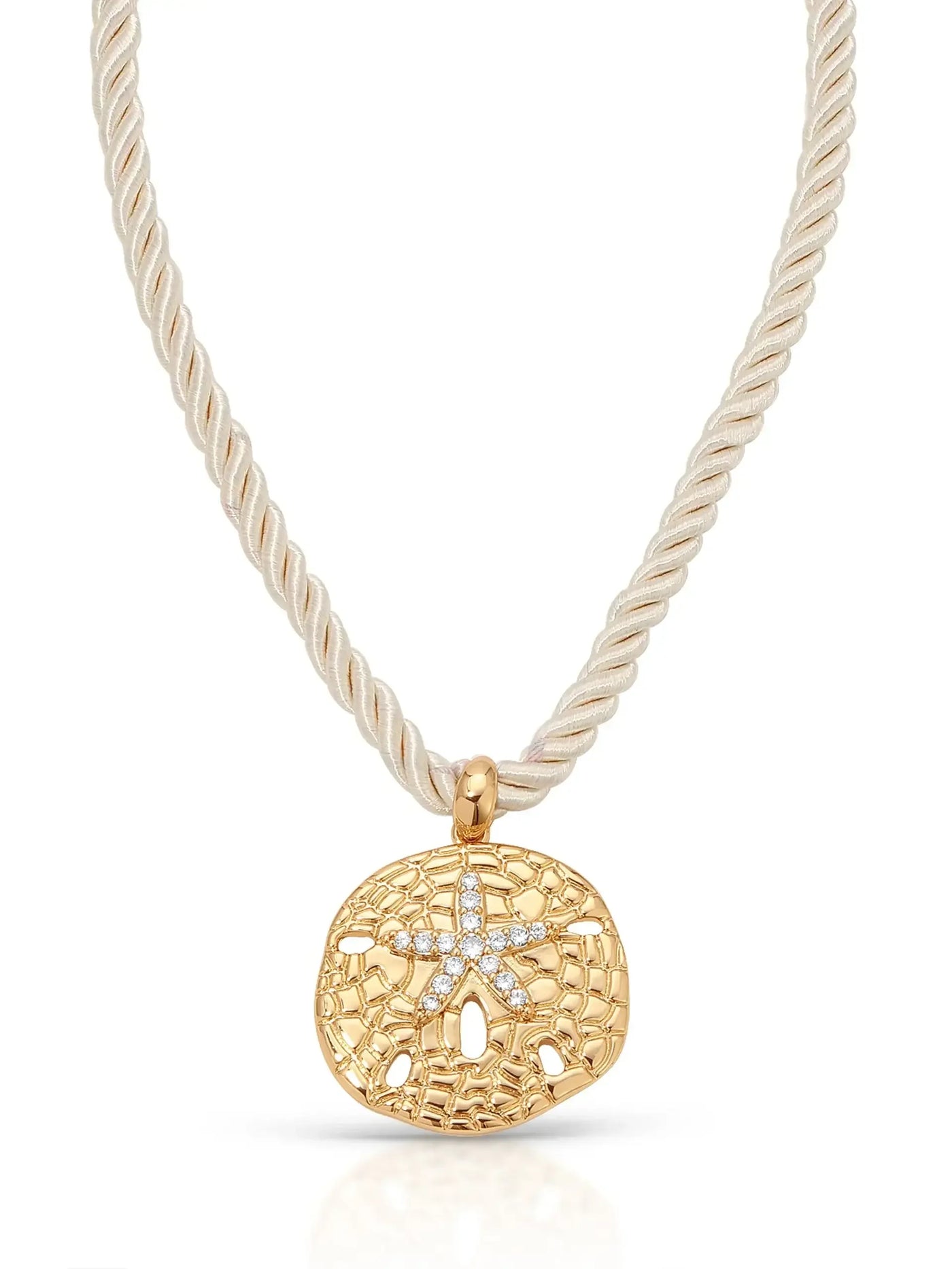 Sand Dollar Pendant Necklace