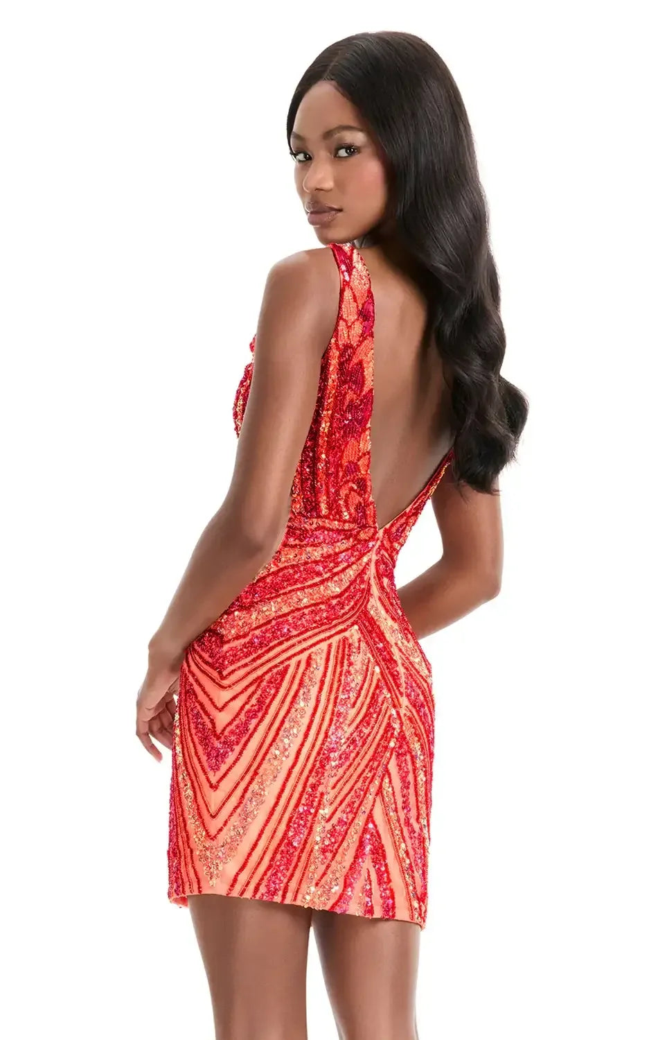 4893 - Red/Coral - ASHLEYlauren