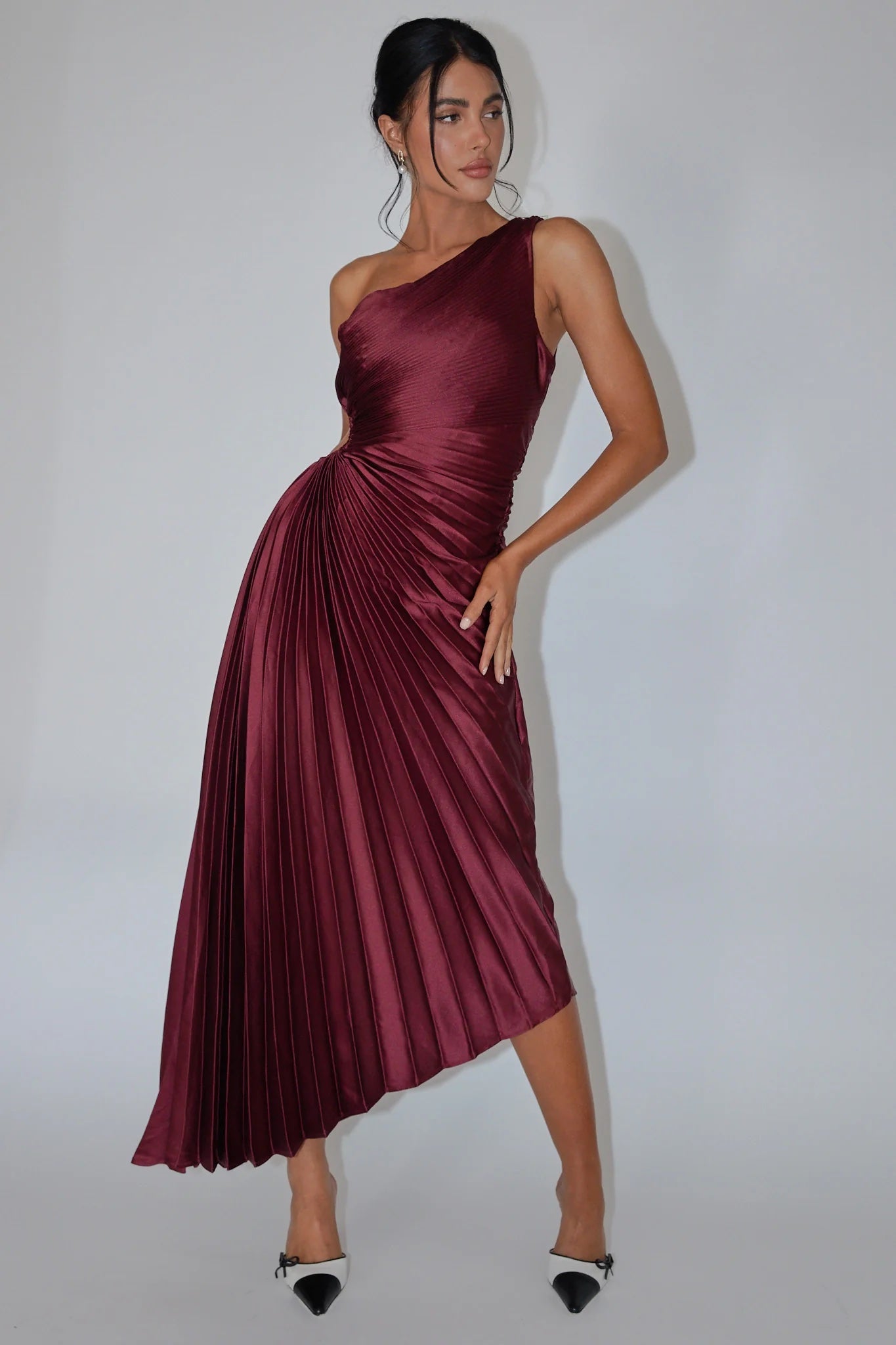 PANAMA MAXI DRESS - WINE