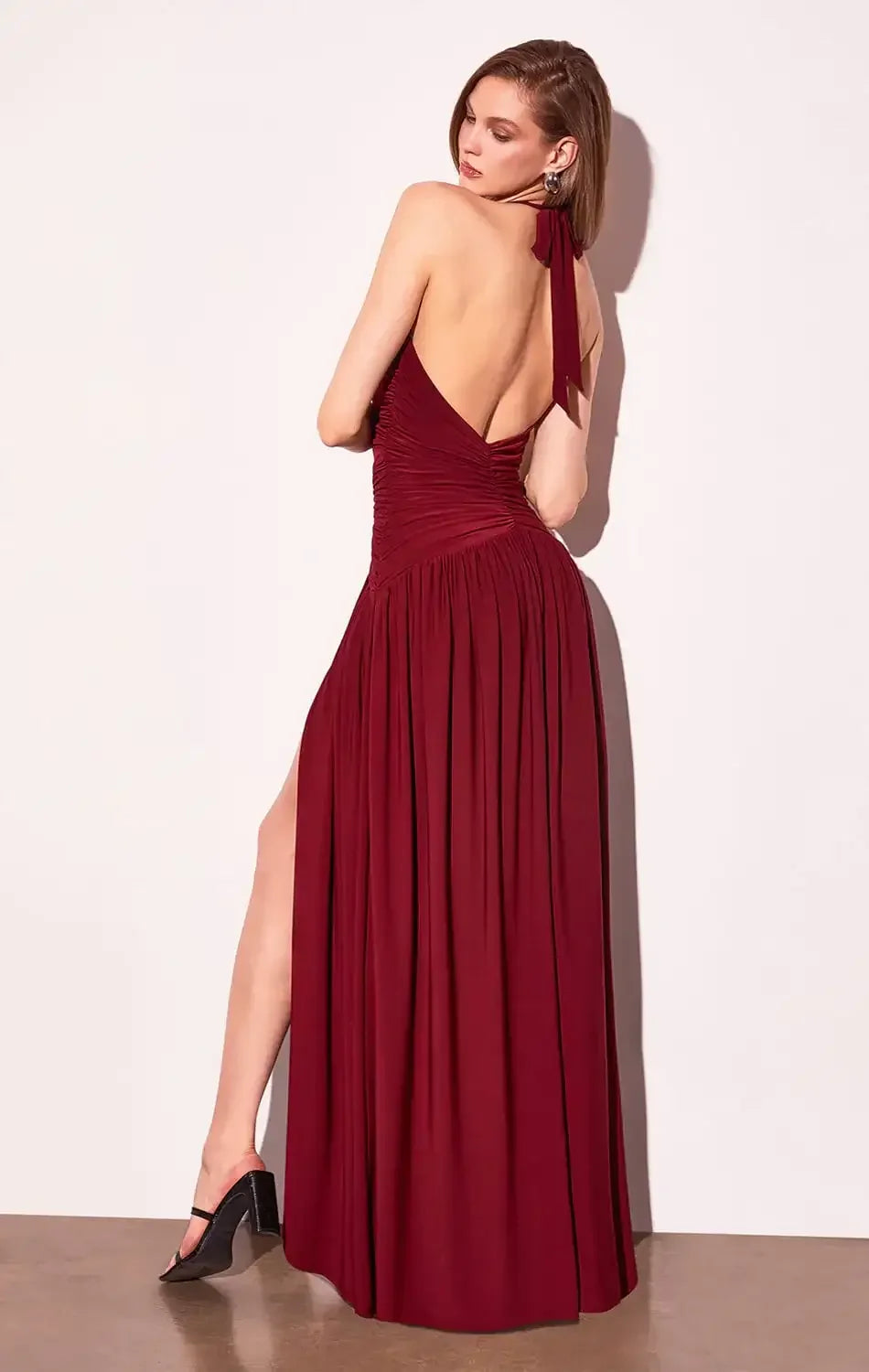 PAMELA HALTER MAXI DRESS