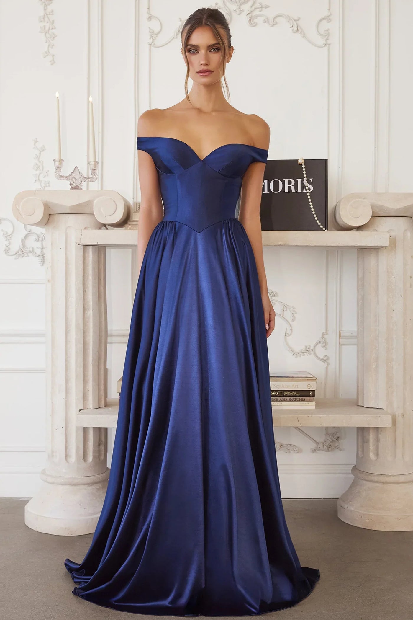 Trista Gown - Satin A-line Dress