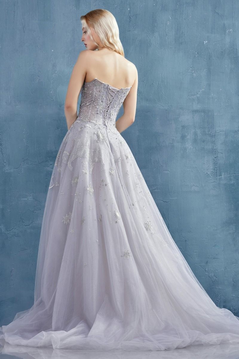 A0890 - Constellation Selene Tulle Ball Gown - Andrea & Leo