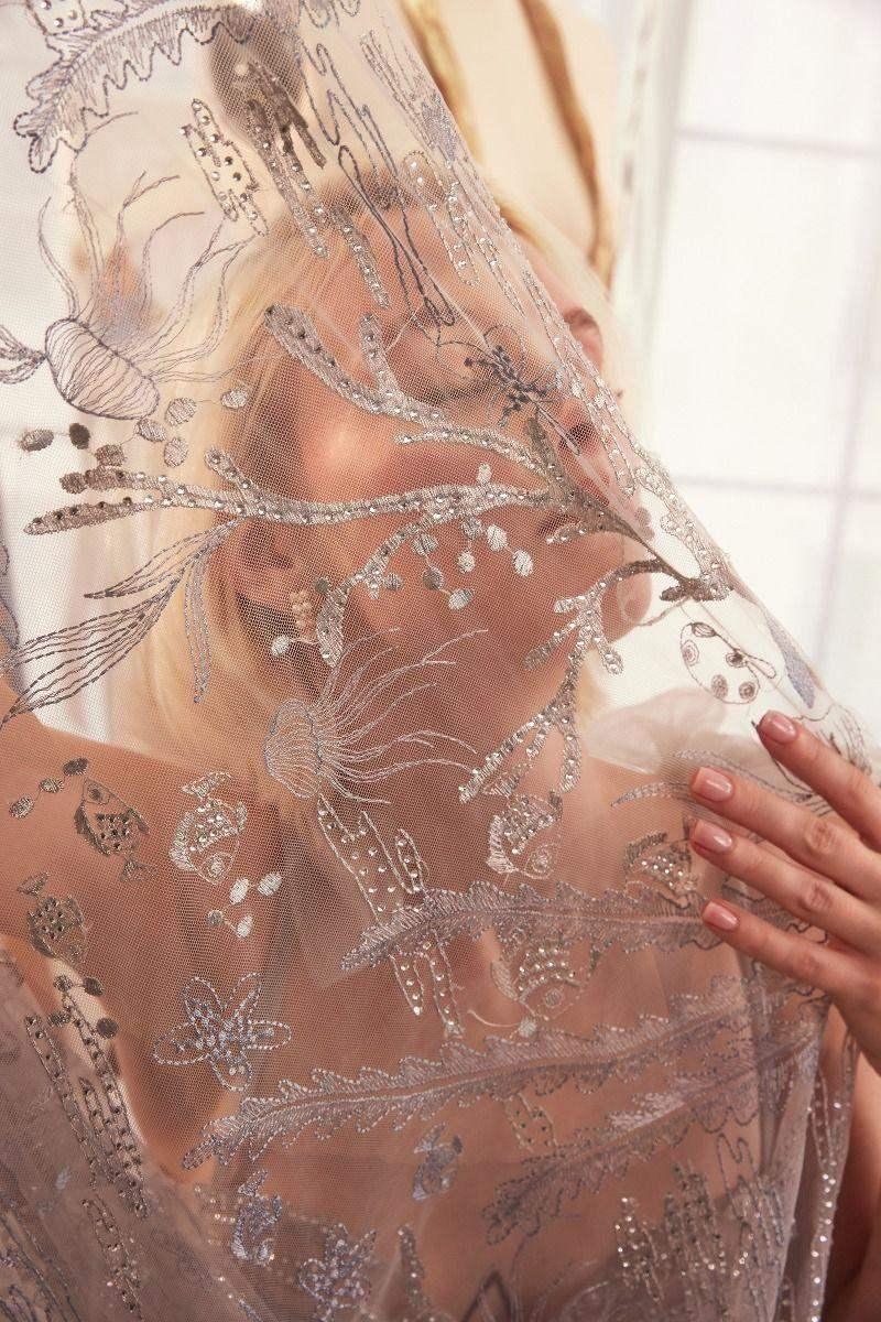 A1458 - UNDER THE SEA EMBROIDERY GOWN - Andrea & Leo