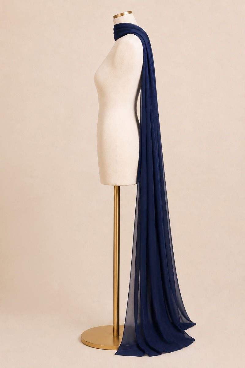 Lightweight Chiffon Scarf