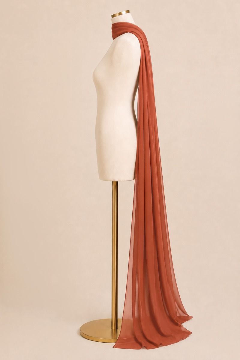 Lightweight Chiffon Scarf