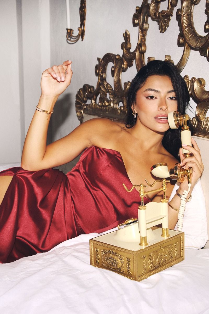 Greyson Gown - Strapless Satin Dress