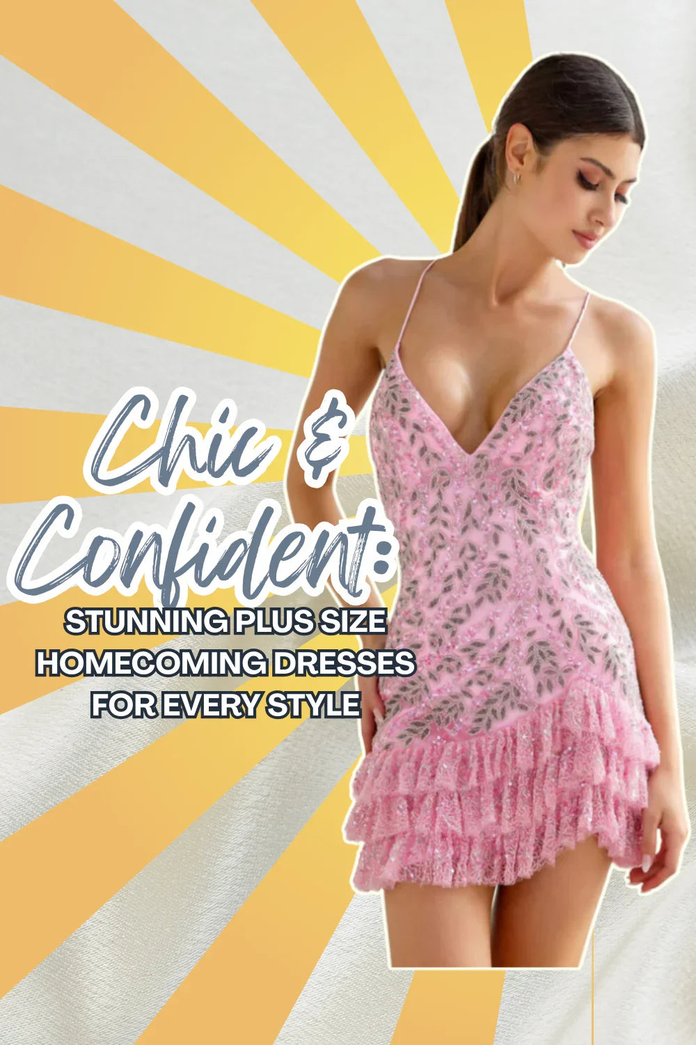 Chic & Confident: Stunning Plus Size Homecoming Dresses for Every Style
