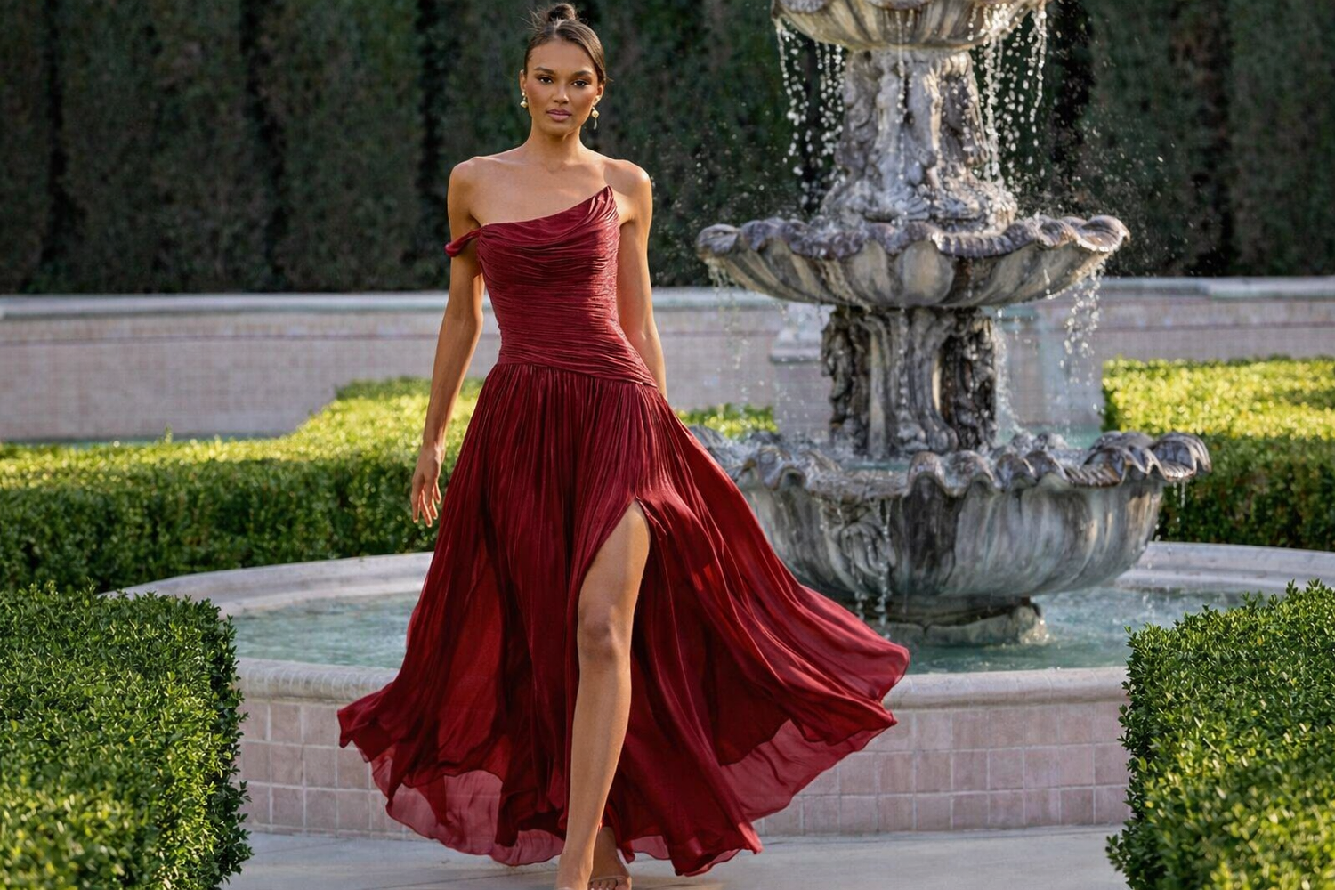 Dark Red Prom Dresses