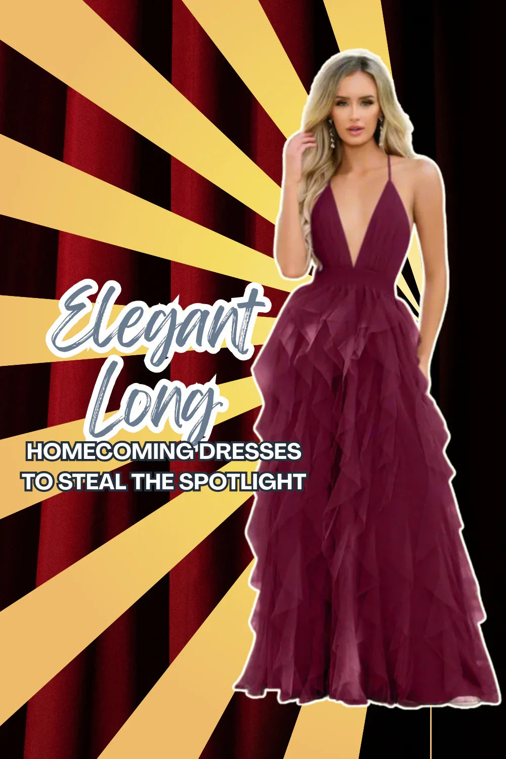 Elegant Long Homecoming Dresses to Steal the Spotlight