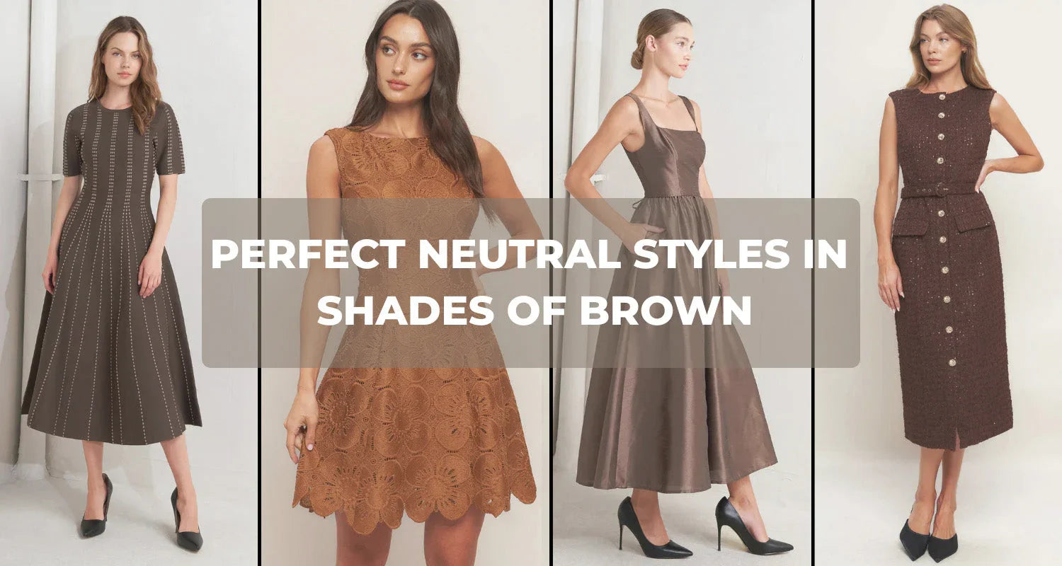 Brown Dresses: Perfect Neutral Styles for Any Occasion