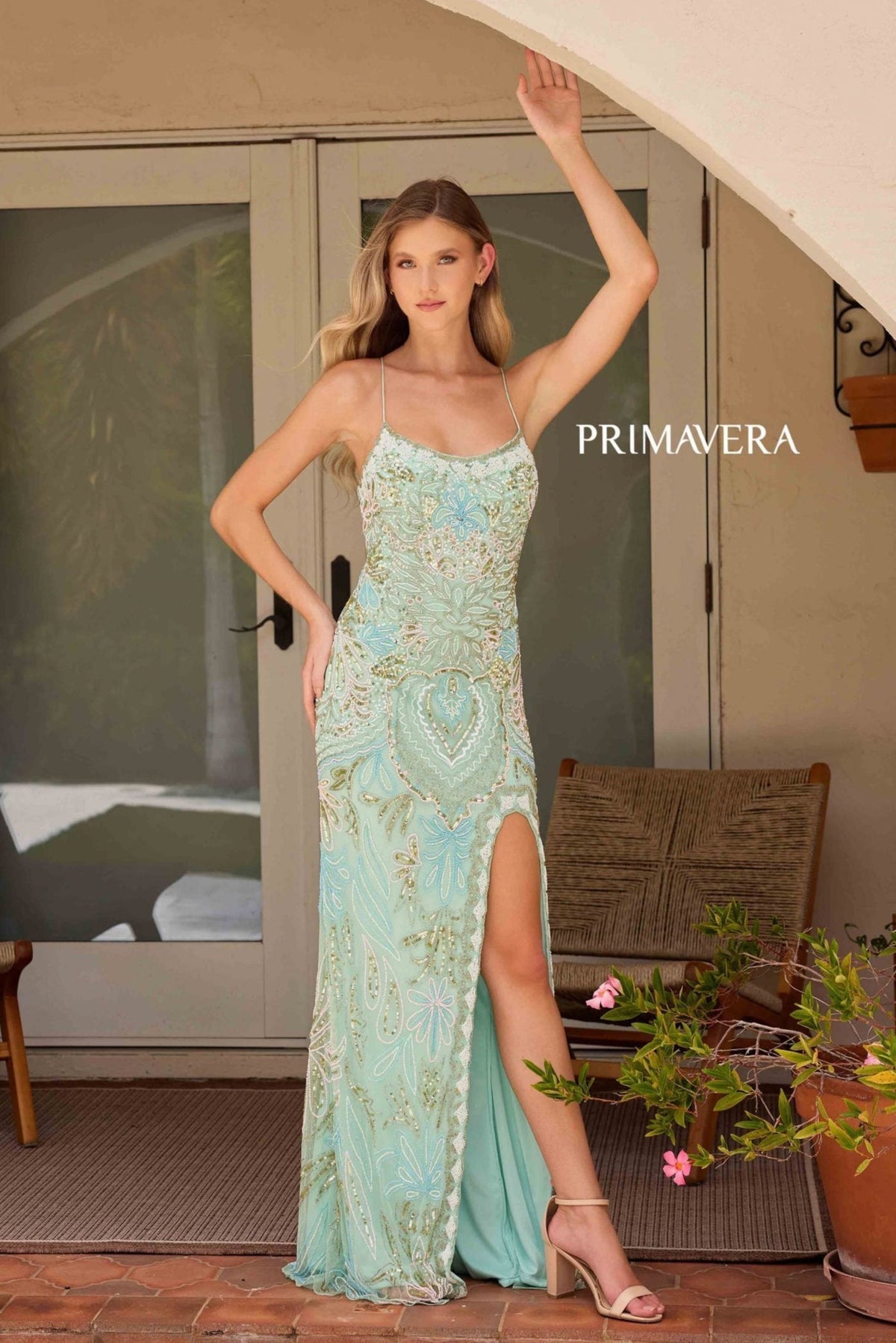 dark mint green dress Women's The Felicity Mint Green Cotton Midi Dress | Size: M main image 0