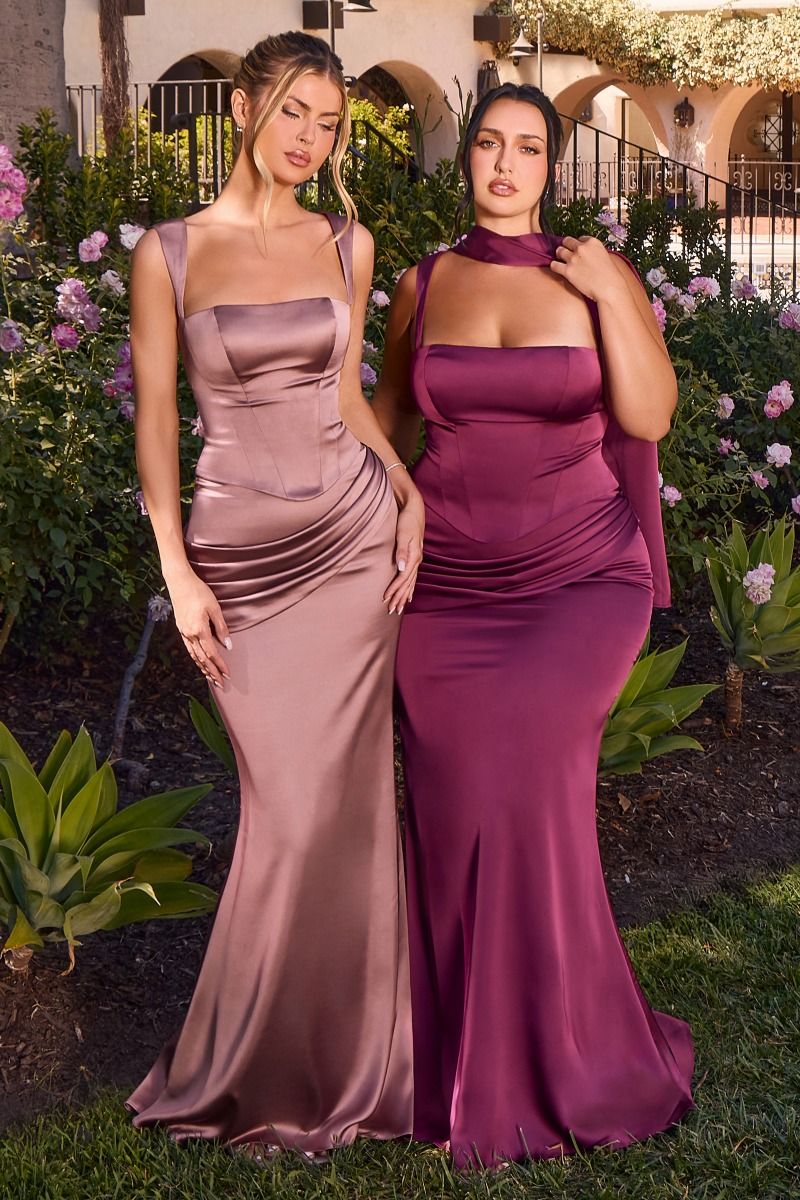 Stretch Satin Dresses