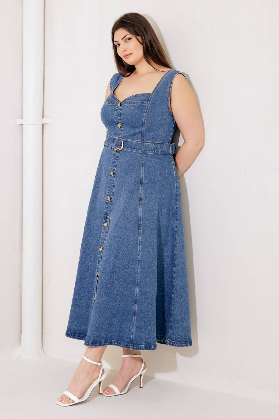 Plus Size Denim Dresses