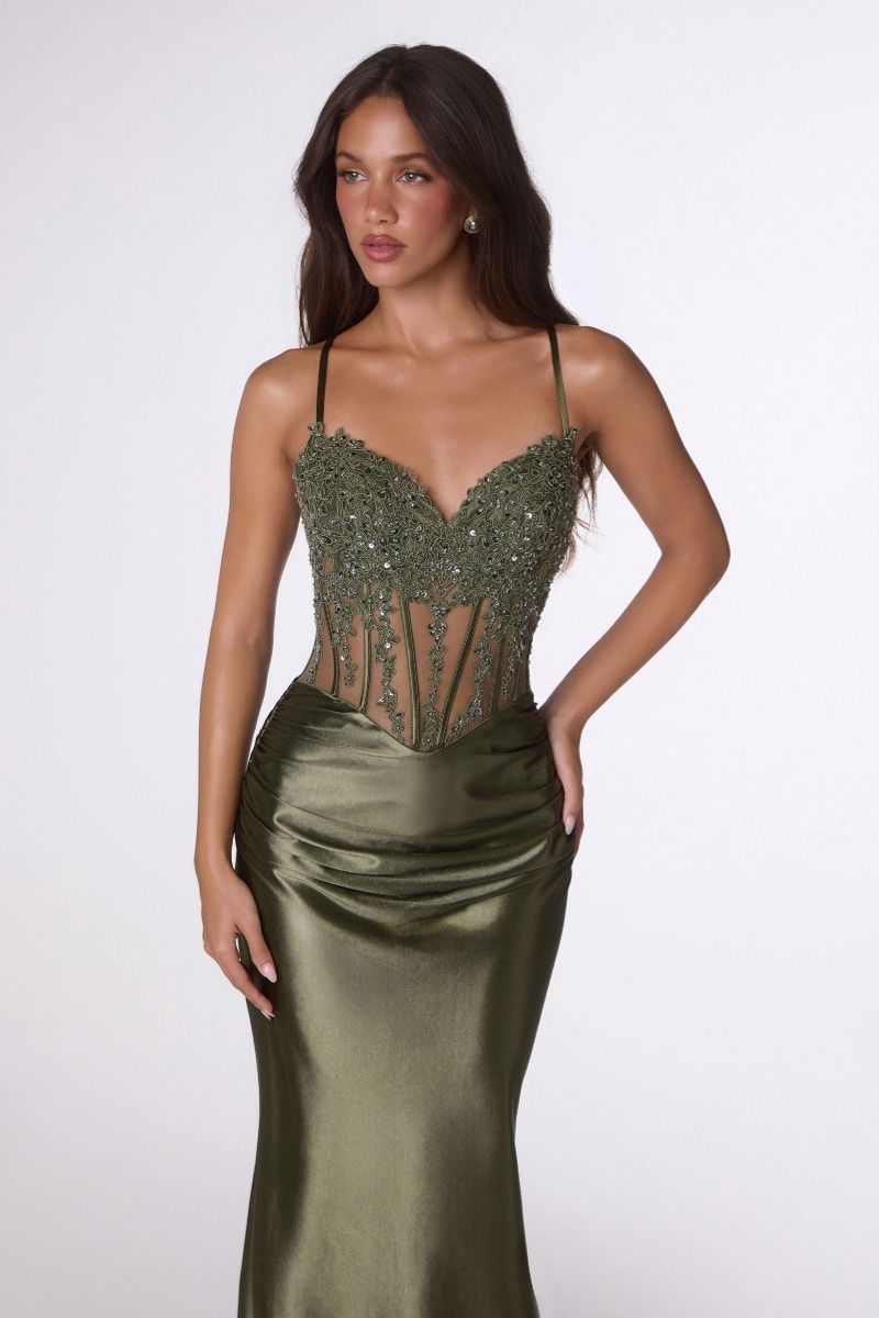 Olive Green Dresses