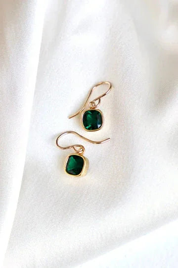 Green Earrings