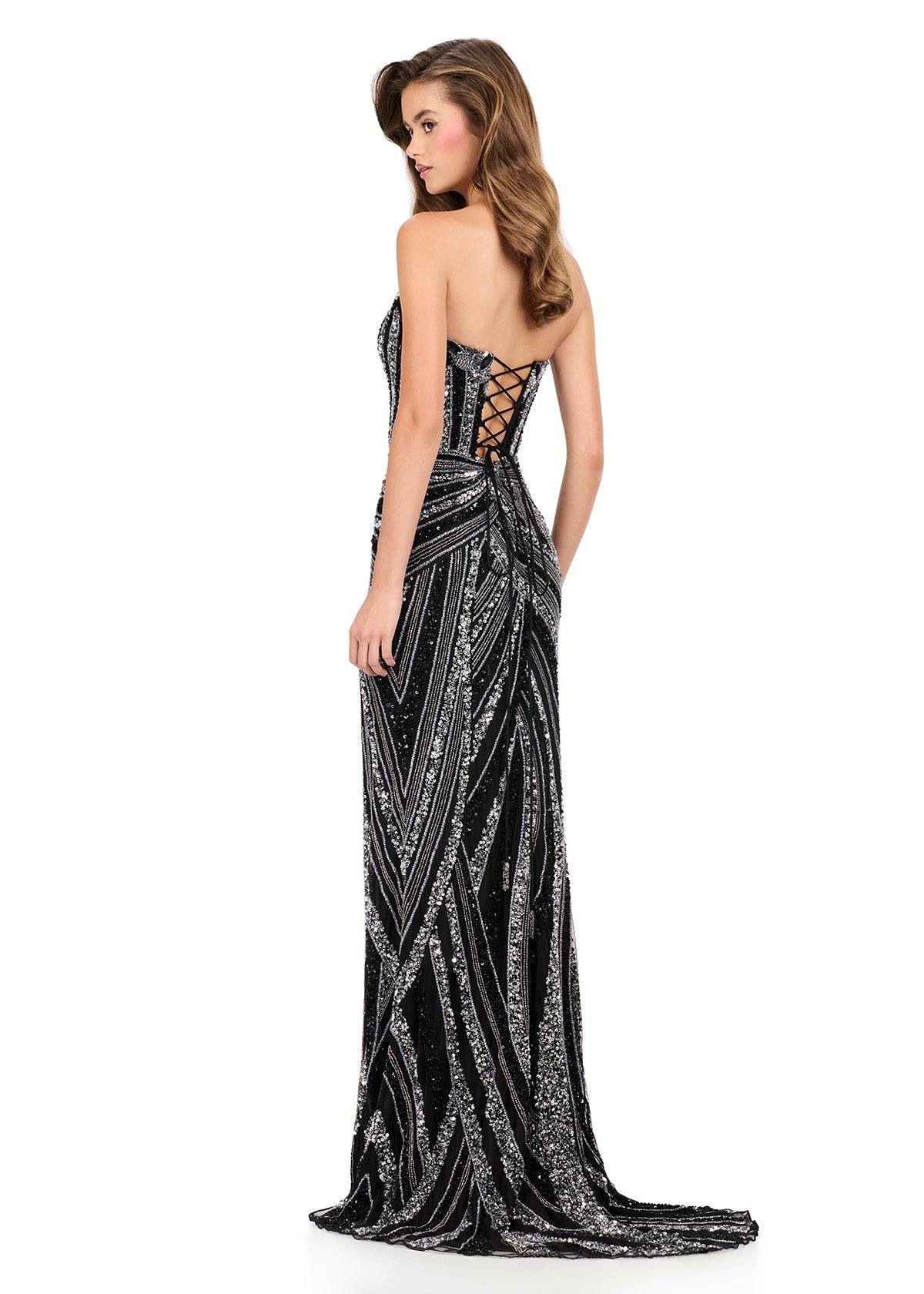 12230 - Silver/Black - ASHLEYlauren