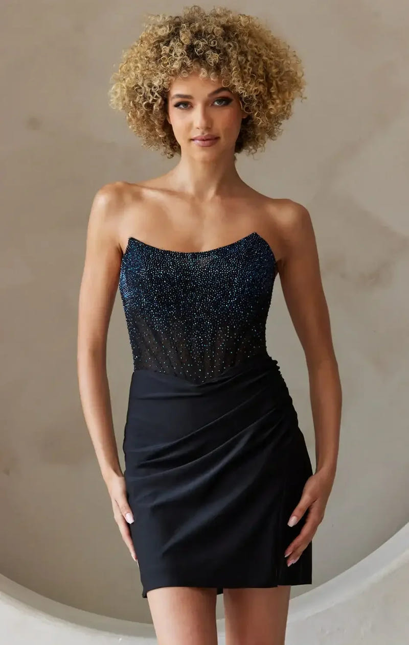 Natalie Mini Dress - Hot Stone Cocktail Dress