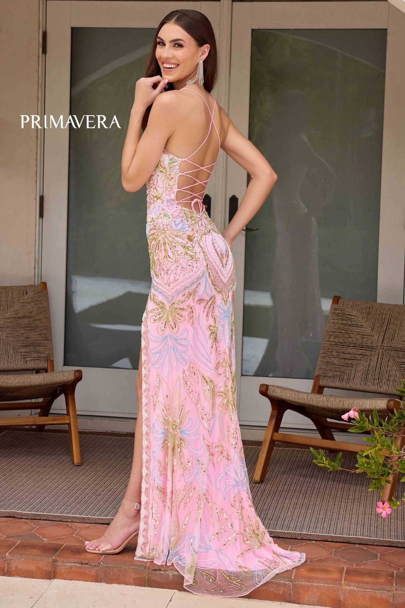 Lady Black Tie - 4156 - Primavera - Vintage Inspired Beaded Gown