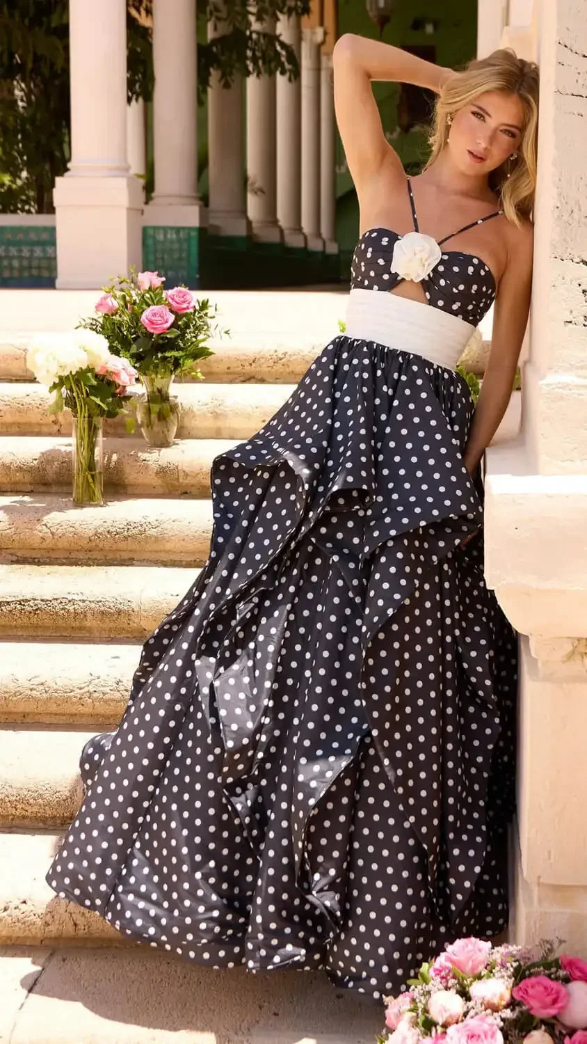 42362 - Ava Presley - Polka Dot Ball Gown