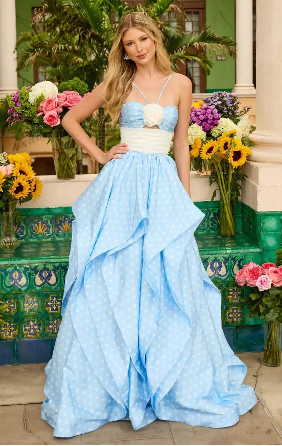 42362 - Ava Presley - Polka Dot Ball Gown