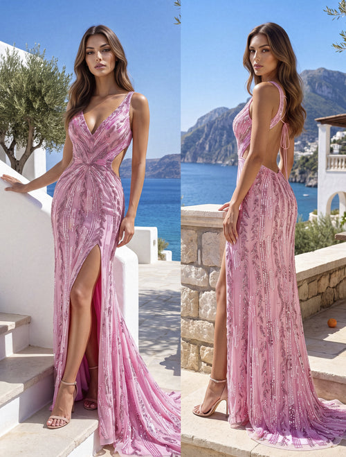 Primavera Couture 4702 in Pink | Lady Black Tie