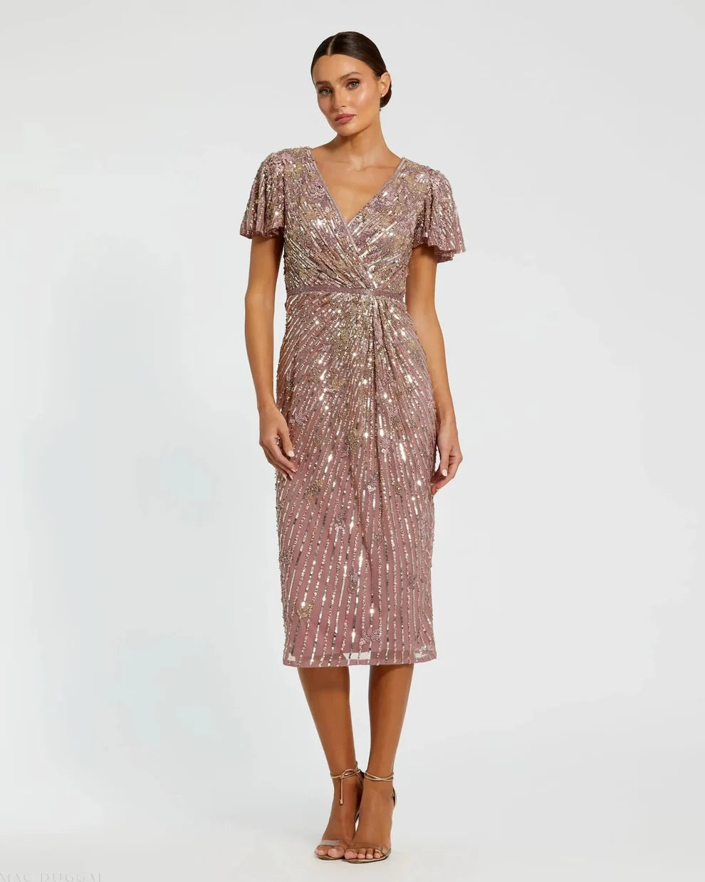 ISC SALE - Paulson Midi - Beaded Vintage Lilac