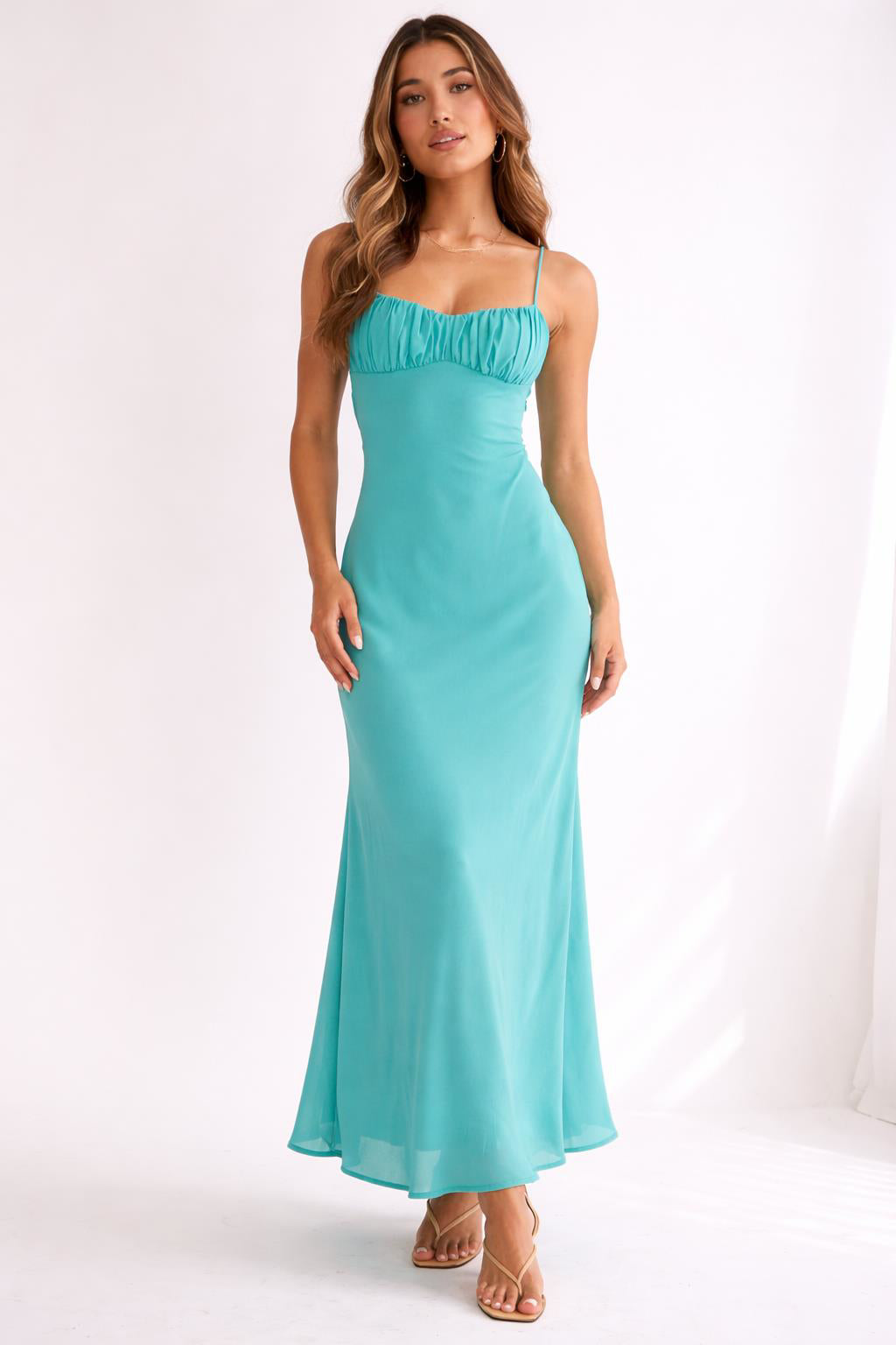 ESTHER MAXI DRESS - MINT