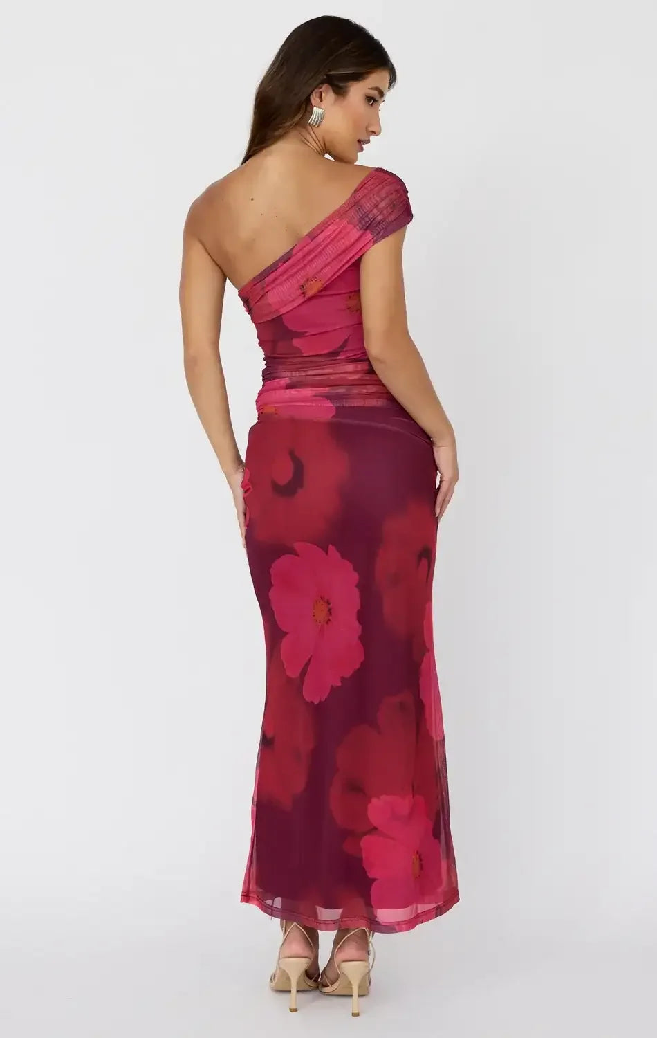 BINDI MAXI DRESS - PINK FLORAL
