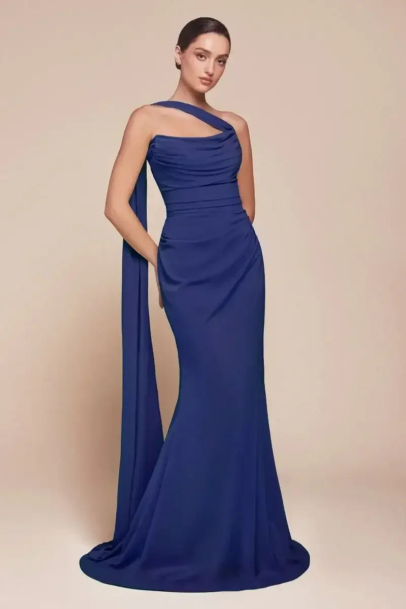 Caitlin Gown - Convertible Tie Chiffon Dress