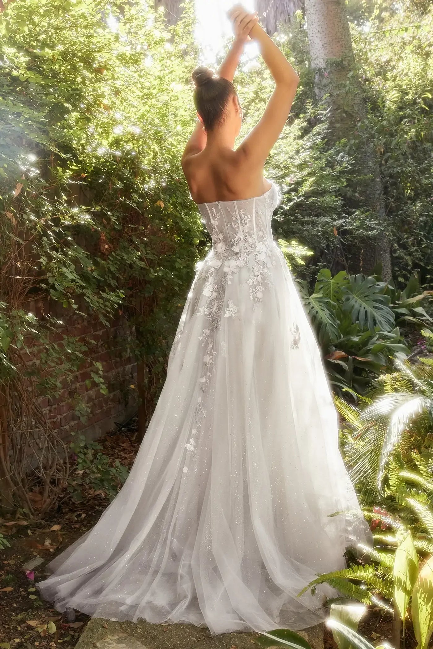 A1089 - Penelope Blossom Gown with Overskirt - Andrea & Leo