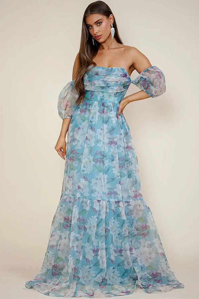 Breezy Maxi Dress - Blue