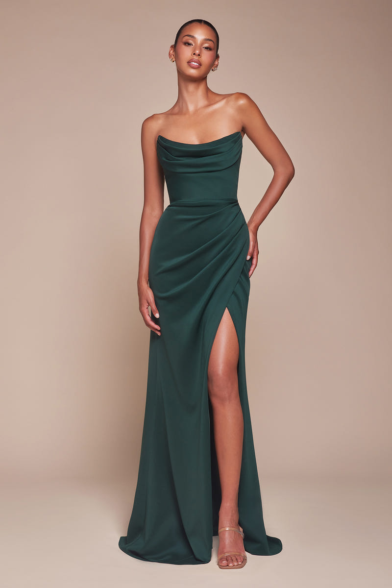 Johanna Gown - Strapless Fitted Gown