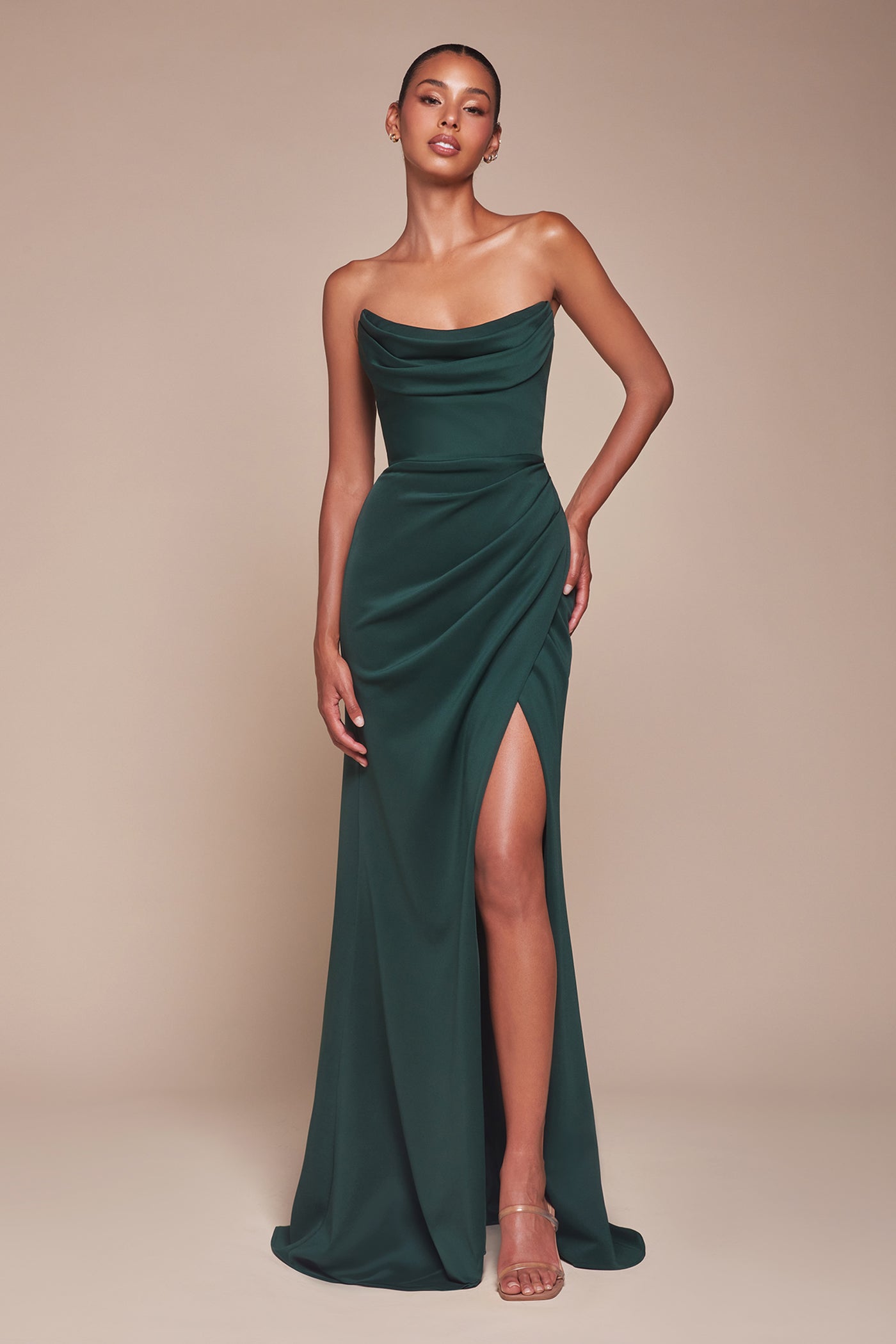 Johanna Gown - Strapless Fitted Gown
