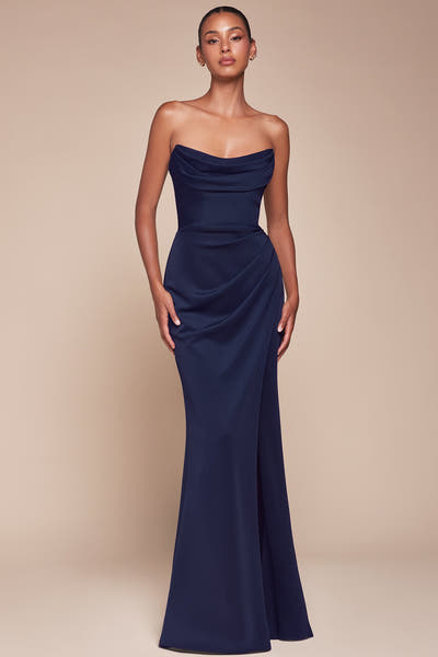 Johanna Gown - Strapless Fitted Gown