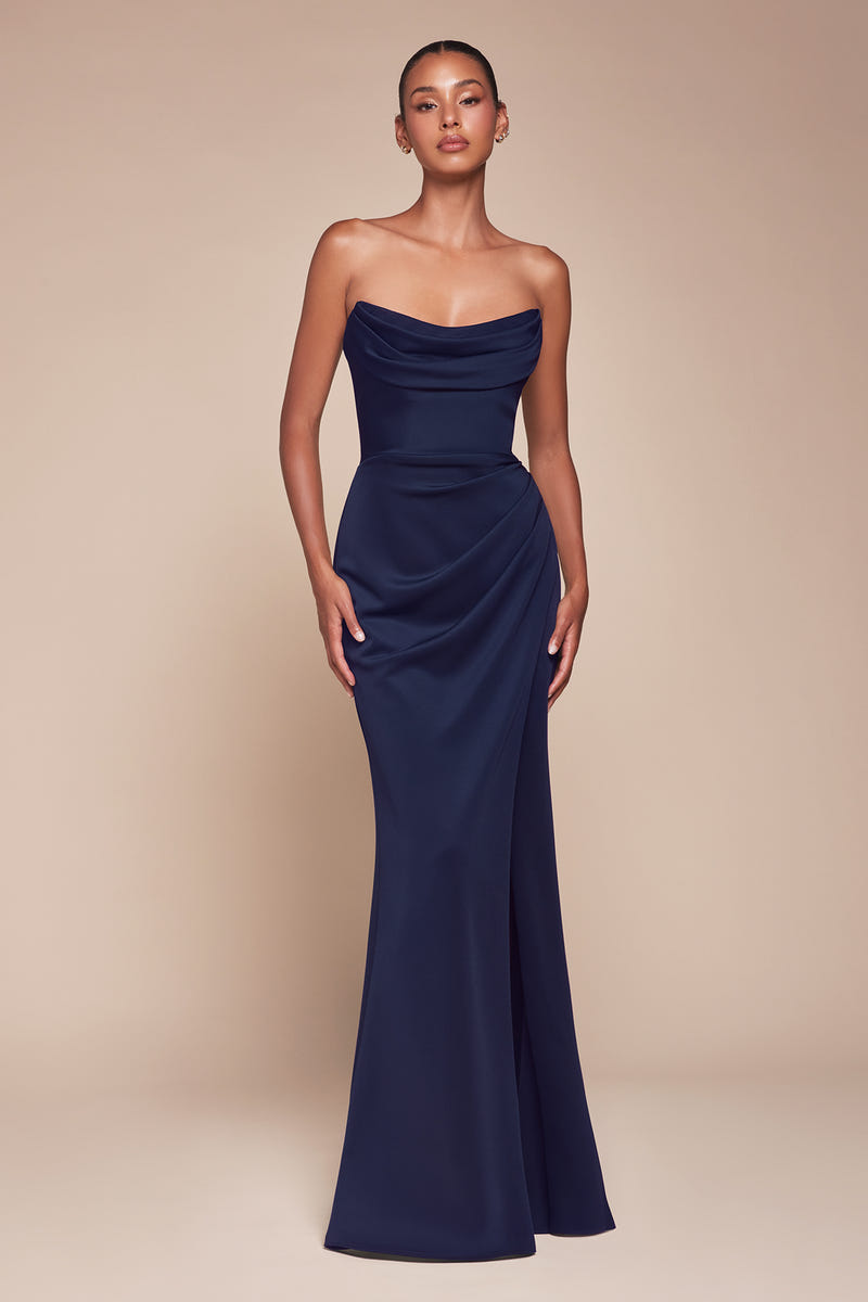 Johanna Gown - Strapless Fitted Gown