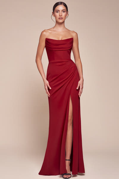 Johanna Gown - Strapless Fitted Gown